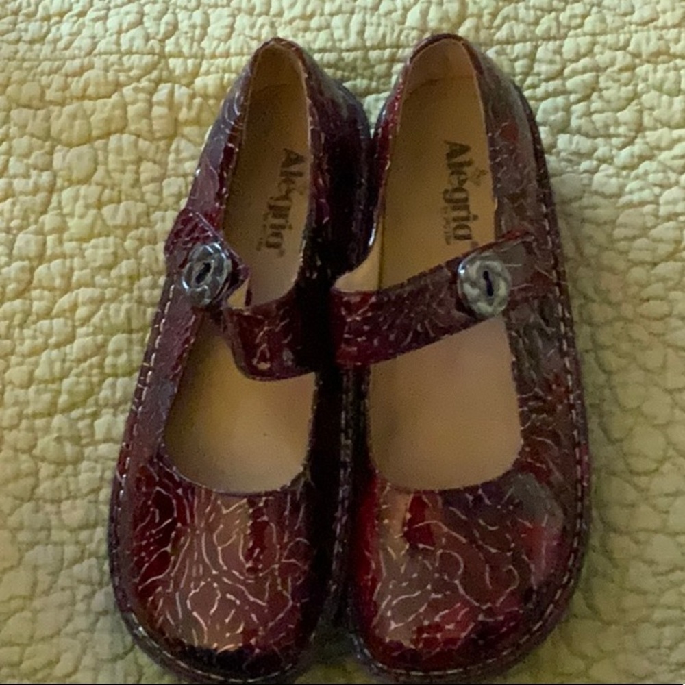 Alegria MaryJanes, never worn, perfect for a holiday party!